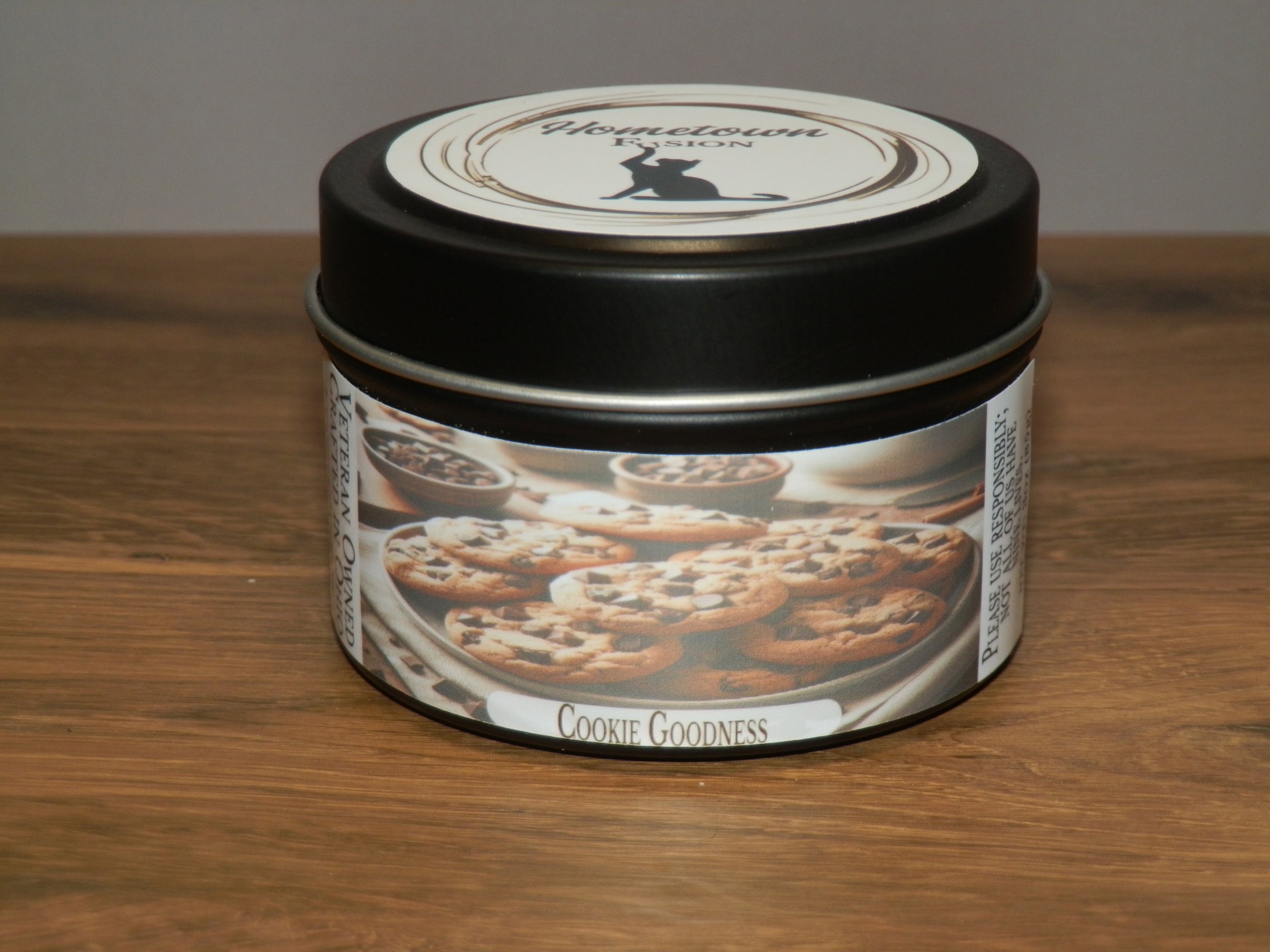 cookie  ルタンセット Cookie Goodness Candle Tin (3oz) — Hometown Fusion